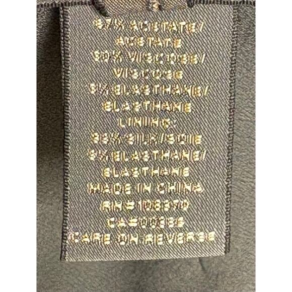 Zac Posen NWT Vintage Gray Sheath Dress Size 2 - Picture 6 of 10